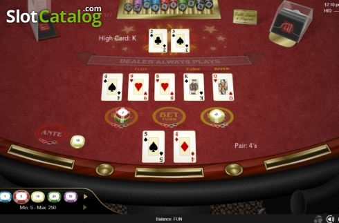 Скрин3. Texas Hold'em Poker (Espresso Games) слот