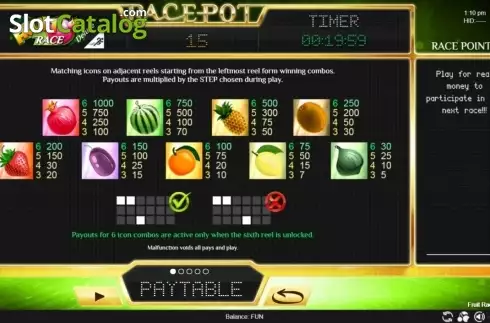 Fruit Race Deluxe слот