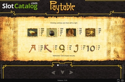 Скрин4. Pyramid Quest (Espresso Games) слот