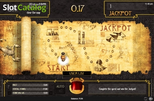 Скрин9. Pyramid Quest (Espresso Games) слот