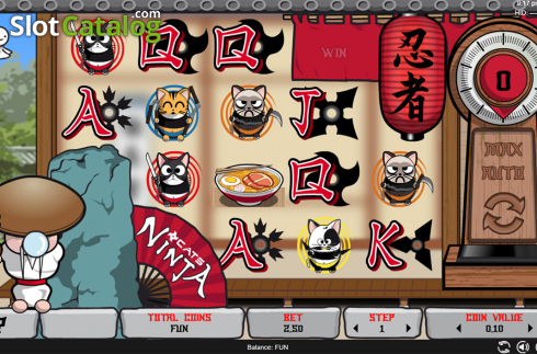 Скрин3. Ninja Cats (Espresso Games) слот
