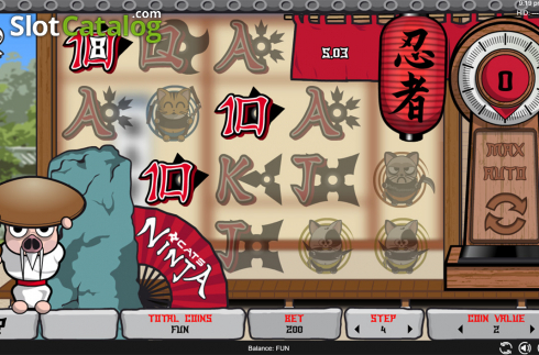 Скрин4. Ninja Cats (Espresso Games) слот