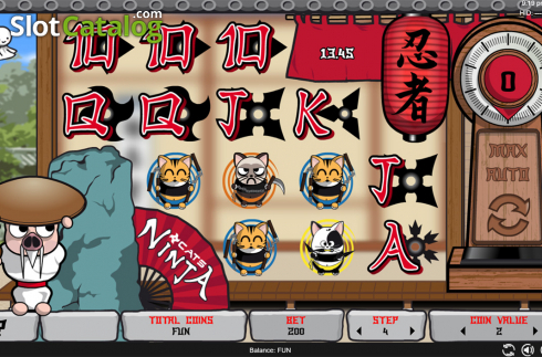 Скрин5. Ninja Cats (Espresso Games) слот