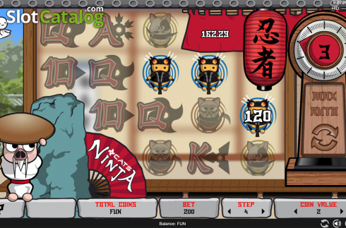 Скрин8. Ninja Cats (Espresso Games) слот