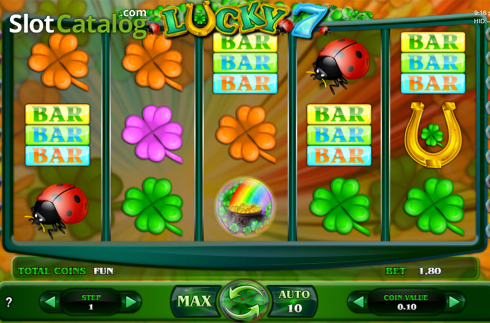 Скрин2. Lucky 7 (Espresso Games) слот