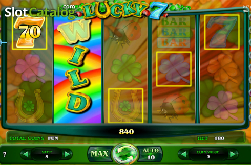 Скрин3. Lucky 7 (Espresso Games) слот