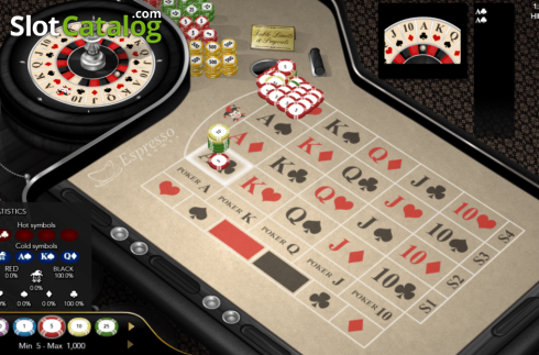 Скрин4. Poker Roulette (Espresso Games) слот