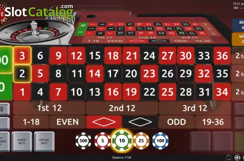 Скрин2. Roulette American Pro слот