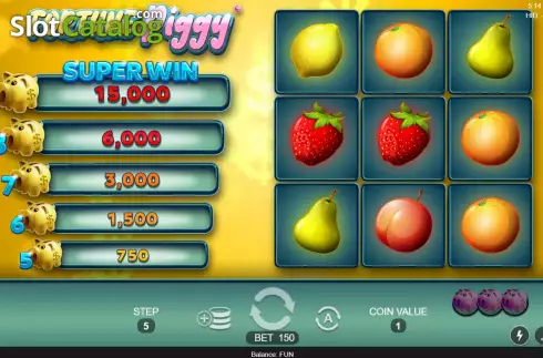 Скрин2. Fortune Pig (Espresso Games) слот