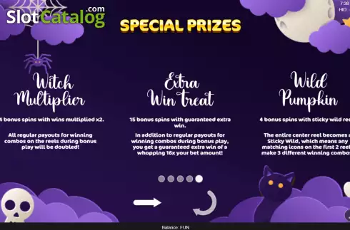 Скрин9. Alfredo's Halloween слот