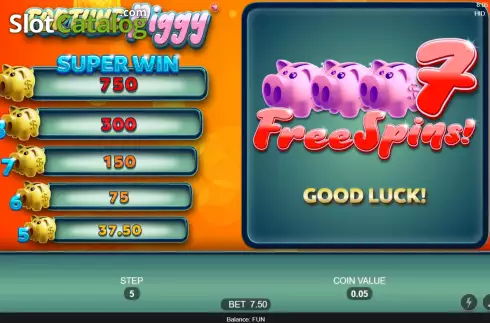 Скрин5. Fortune Piggy слот