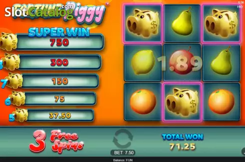 Скрин7. Fortune Piggy слот