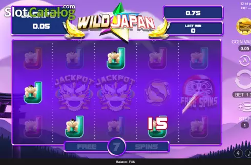 Скрин3. Wild Japan слот