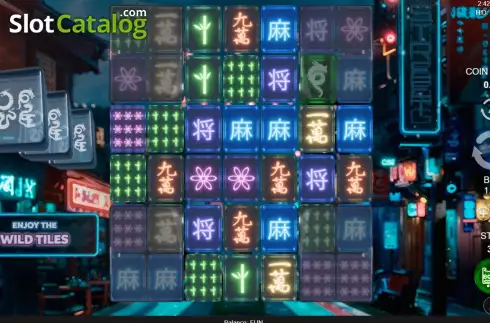 Скрин2. Street Mahjong слот