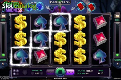 Скрин3. Joker Madness (Eurasian Gaming) слот