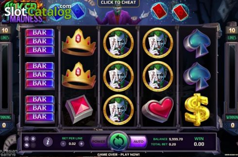 Скрин4. Joker Madness (Eurasian Gaming) слот