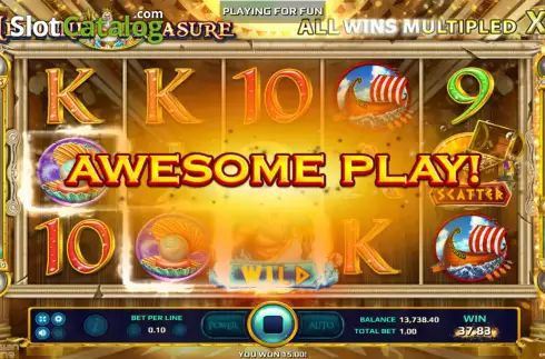 Скрин7. Neptune Treasure слот