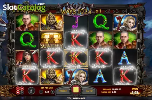 Скрин4. Immortals слот