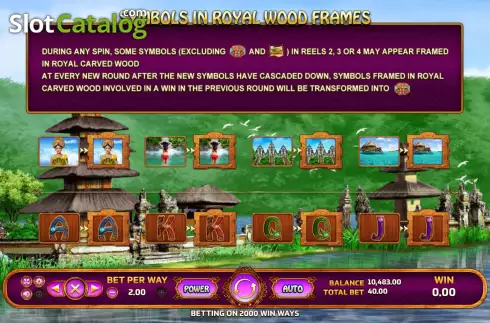 Скрин7. Bali (EAgaming) слот
