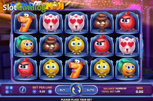 Скрин2. World of Emoji слот