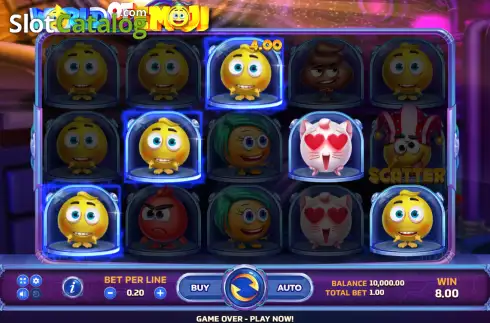 Скрин3. World of Emoji слот