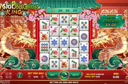 Скрин2. Mahjong King (Eurasian Gaming) слот