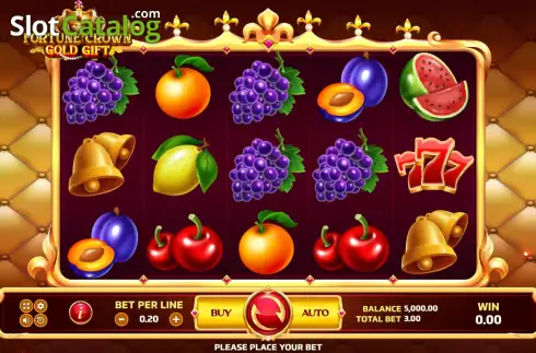 Скрин2. Fortune Crown Gold Gift слот