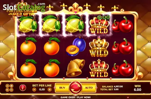 Скрин3. Fortune Crown Gold Gift слот