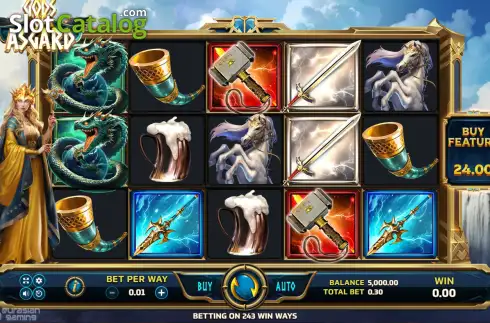 Скрин2. Gods of Asgard (Eurasian Gaming) слот