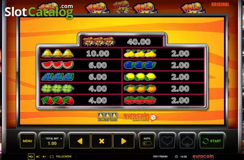 Скрин7. Hold it Casino слот