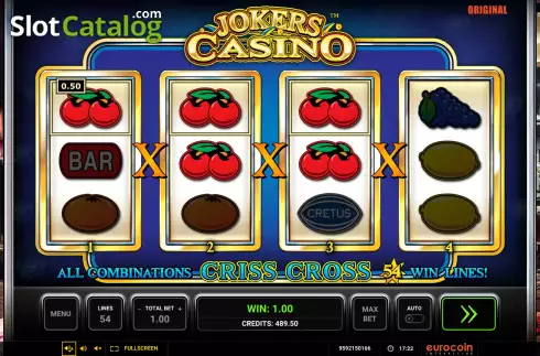 Скрин4. Jokers Casino слот
