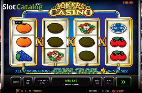 Скрин5. Jokers Casino слот