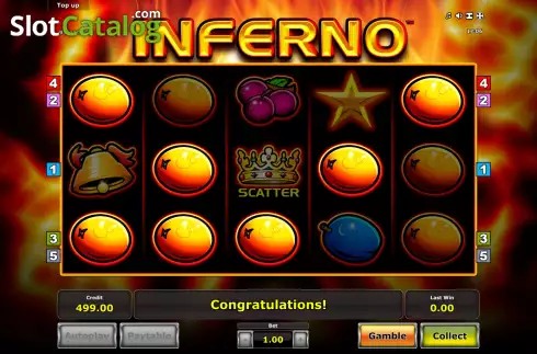 Скрин3. Inferno (Eurocoin Interactive) слот