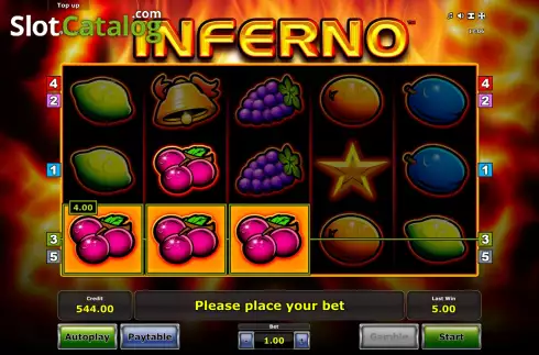 Скрин5. Inferno (Eurocoin Interactive) слот