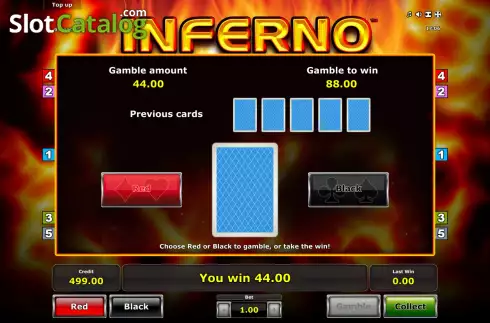 Скрин7. Inferno (Eurocoin Interactive) слот