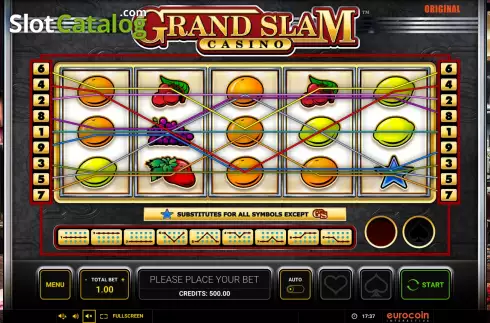 Скрин2. Grand Slam Casino слот