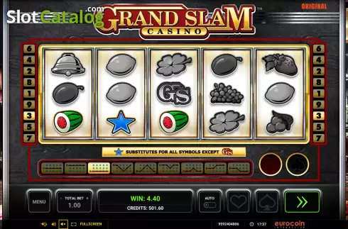 Скрин3. Grand Slam Casino слот