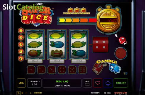 Скрин3. Super Dice слот