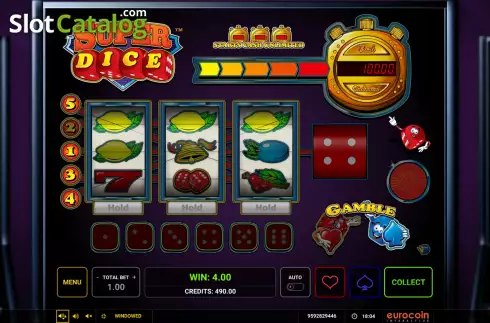 Скрин4. Super Dice слот