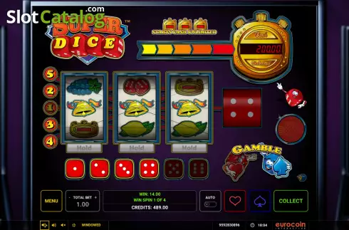 Скрин7. Super Dice слот