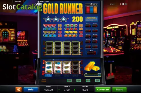 Скрин2. Gold Runner слот