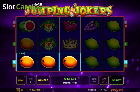 Скрин4. Jumping Jokers слот