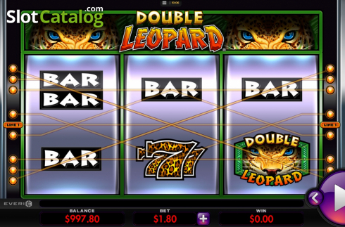 Скрин2. Double Leopard слот