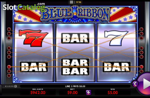 Скрин3. Blue Ribbon слот