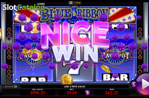 Скрин4. Blue Ribbon слот