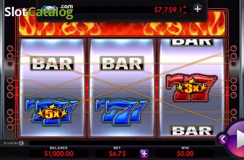 Скрин2. Blazin Gems слот
