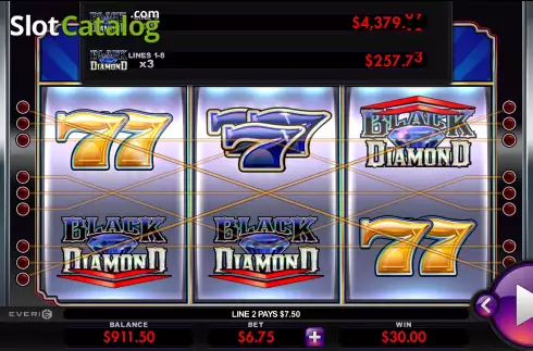 Скрин5. Black Diamond Deluxe слот