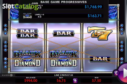 Скрин4. Black Diamond Platinum слот