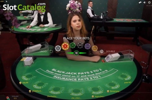 Скрин2. Blackjack A слот