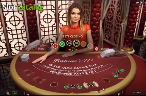 Скрин3. Blackjack Fortune VIP слот
